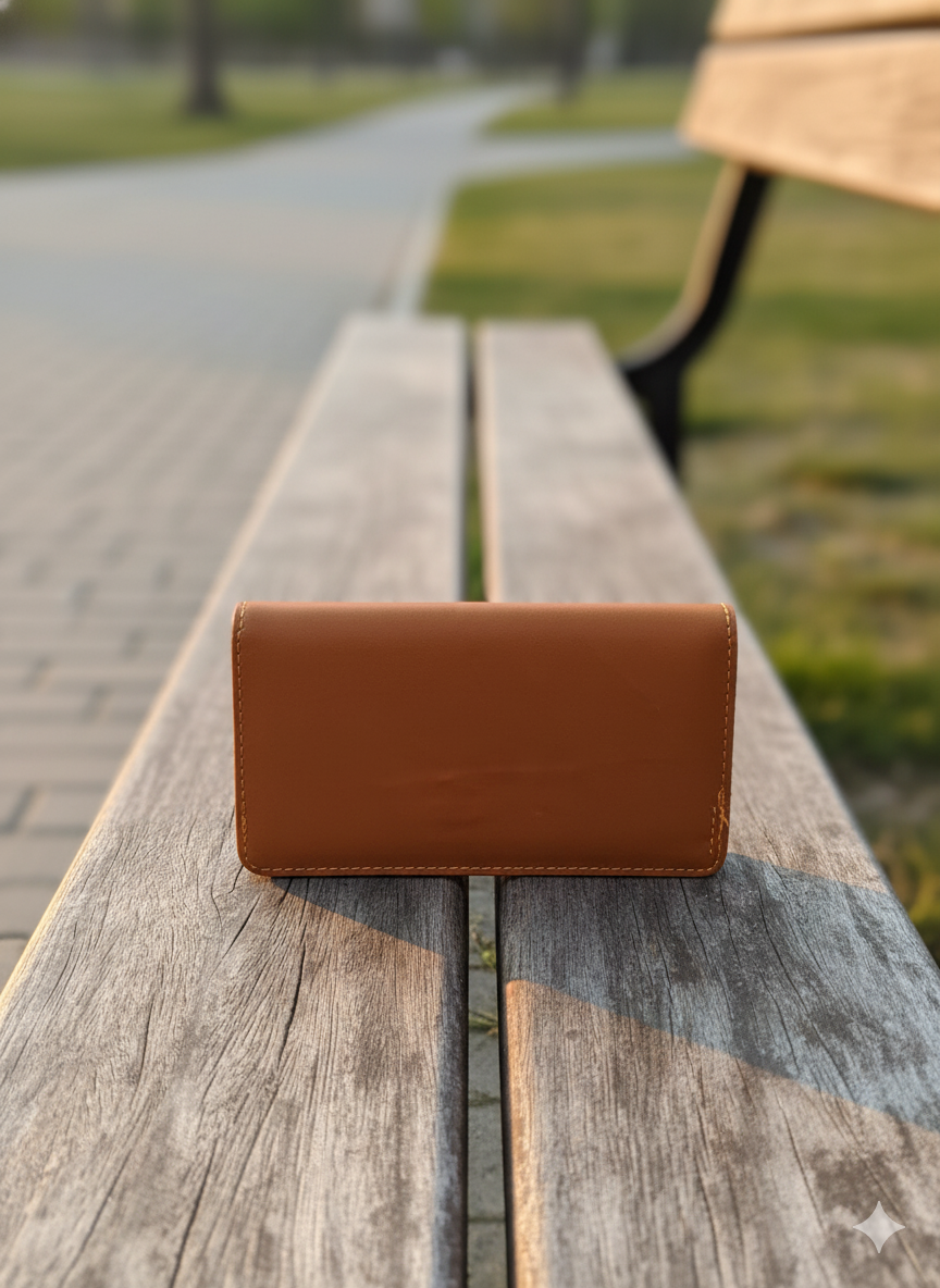 Men’s Tan Leather Wallet