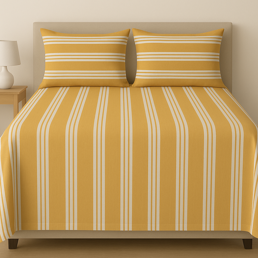 Abstract-CS-T011 Double bedsheet
