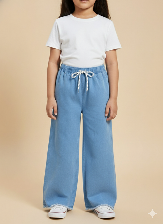 Girl Denim Jean light Blue GFJ-T007