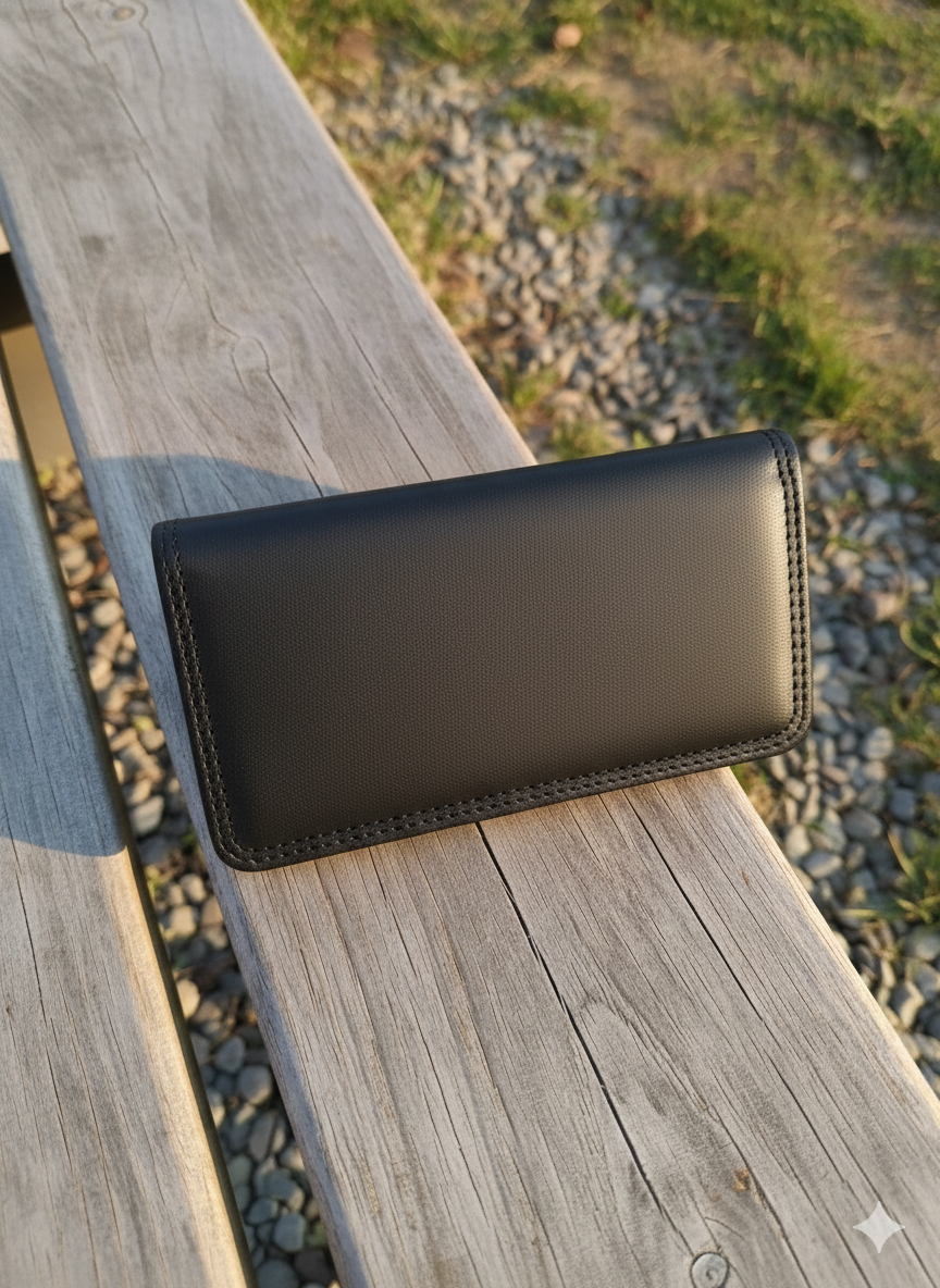 Men’s BOVI’S Black Leather Wallet