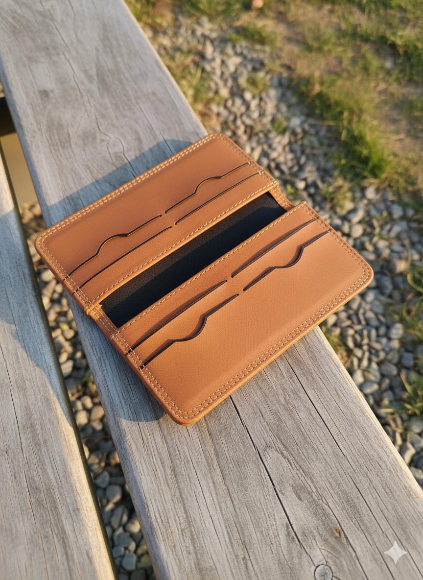 Men’s Tan Leather Wallet