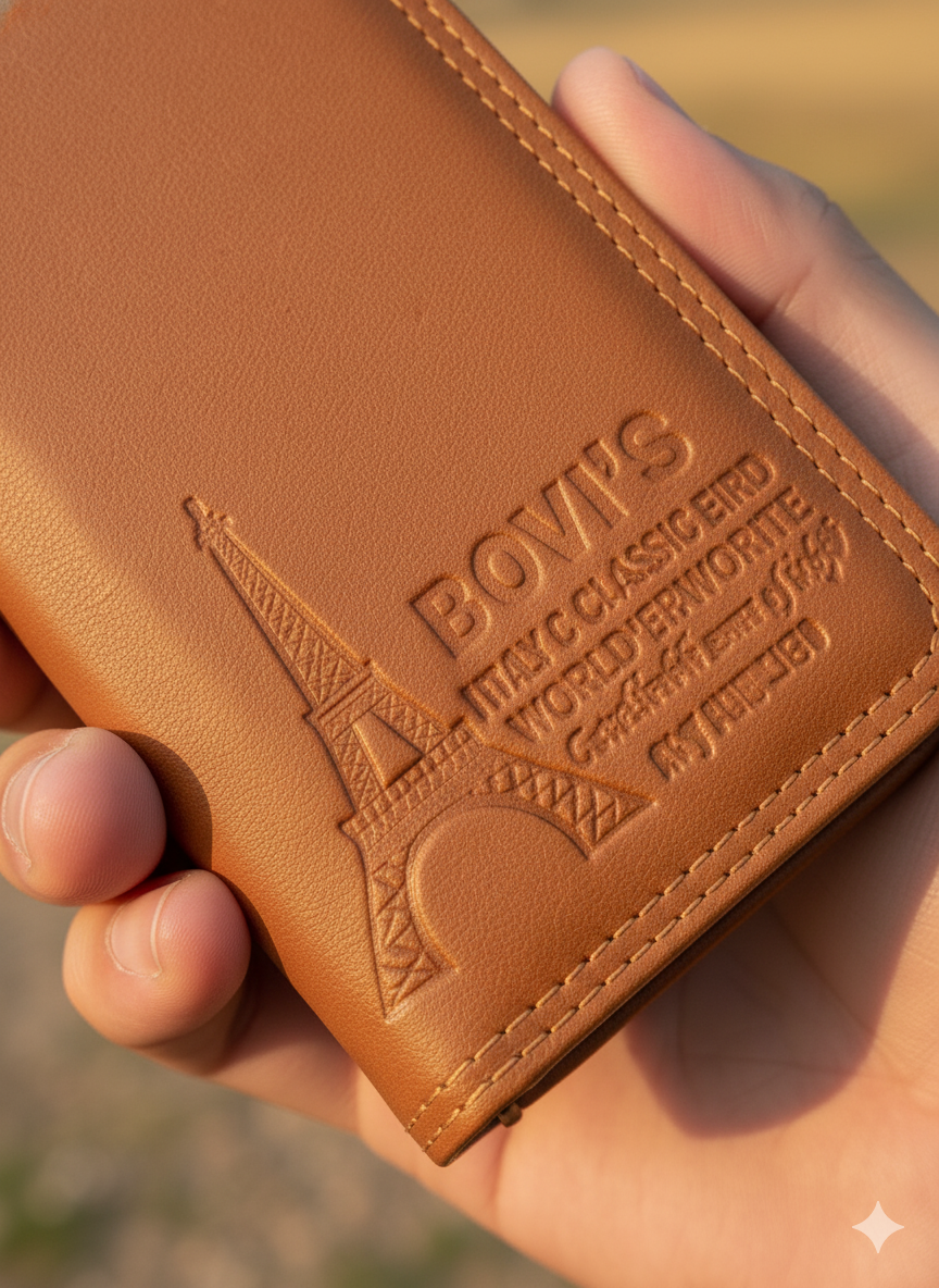 Men’s Tan Leather Wallet