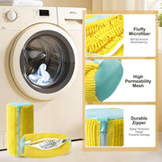 Microfiber Shoe Wash Bag for Washing Machine