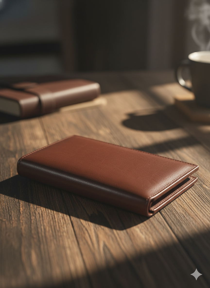 Men’s Classic Brown Leather Wallet