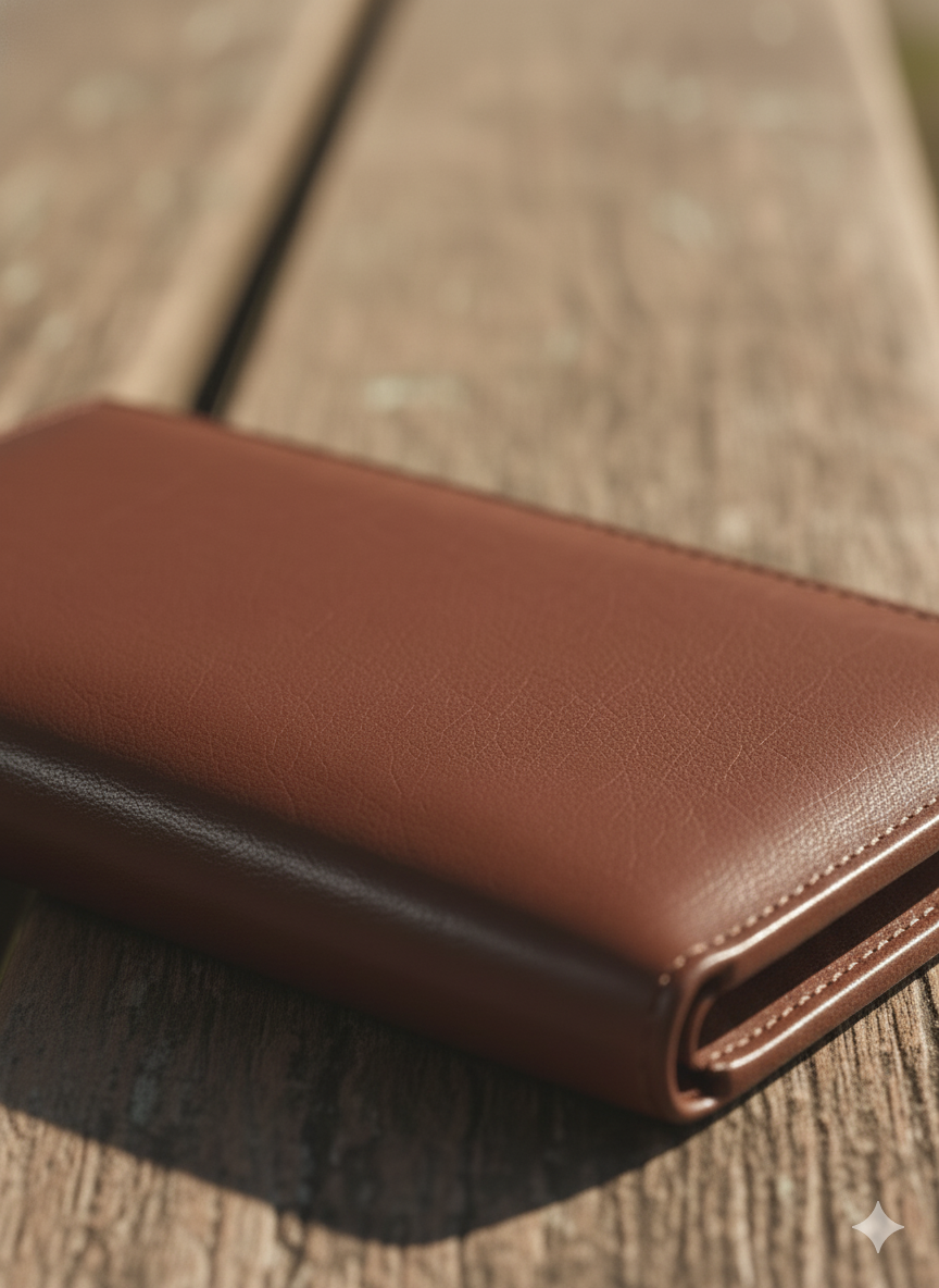 Men’s Classic Brown Leather Wallet