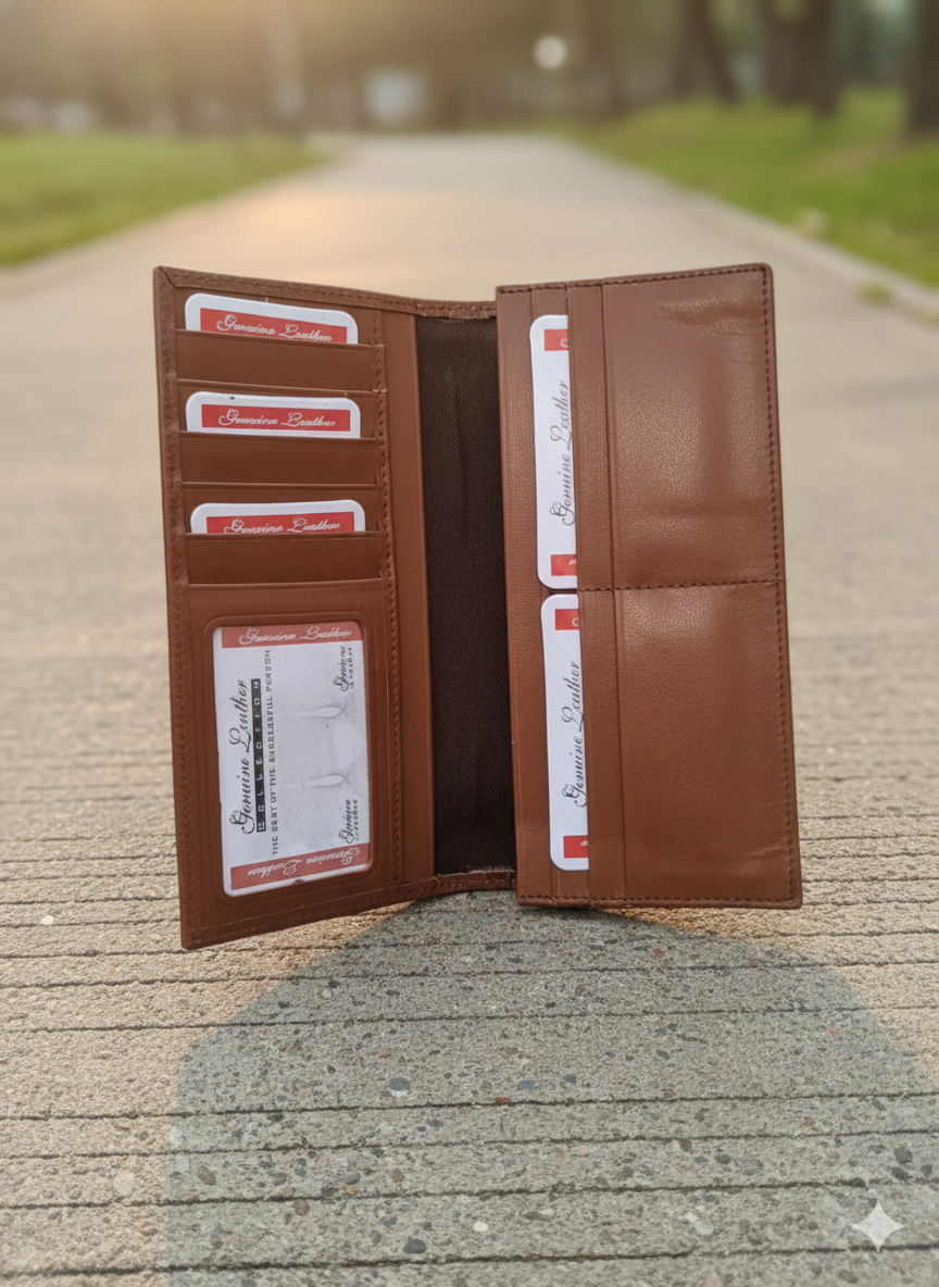 Men’s Classic Brown Leather Wallet