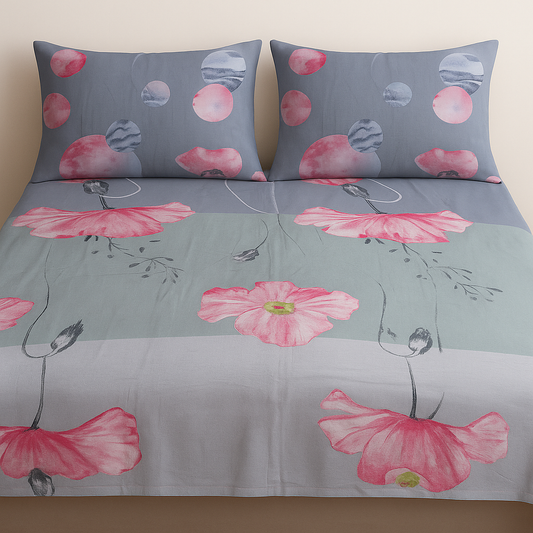 Abstract-CS-T015 Double bedsheet