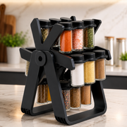 18 Jar Rotating Spice Rack