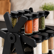 18 Jar Rotating Spice Rack