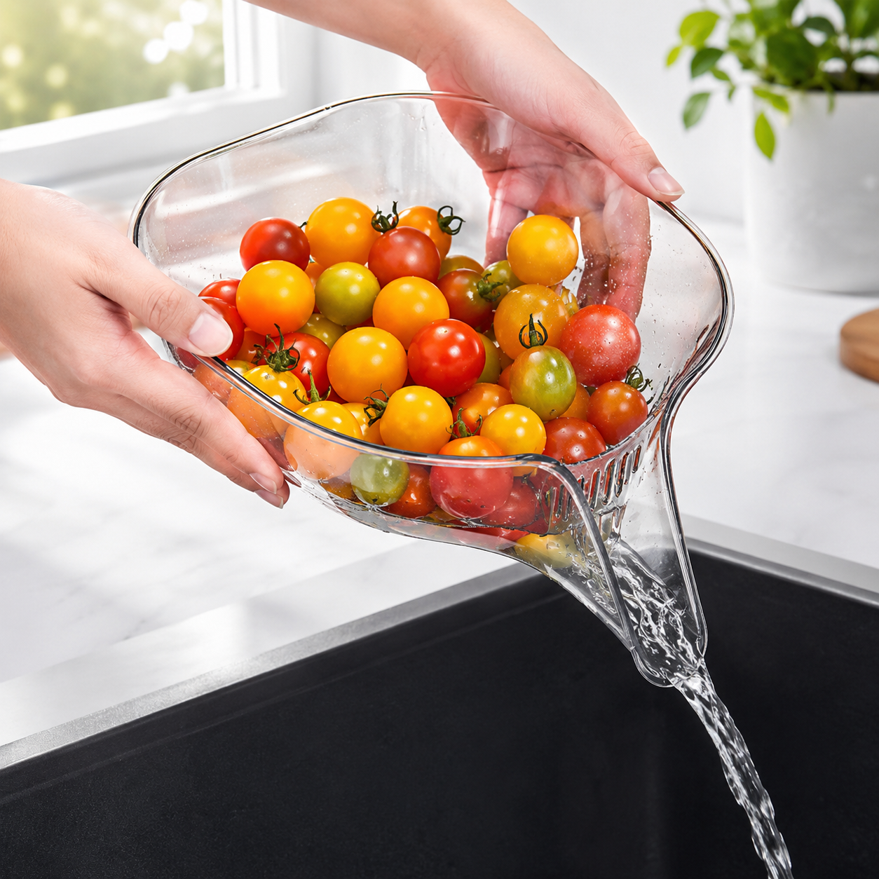 Fruit & Vegetables Drain Basket