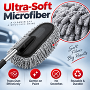 Microfiber Car Duster – Scratch-Free Cleaner