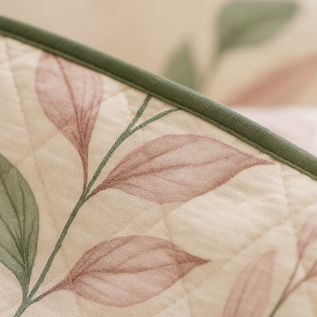 Floral 6-Piece Cotton Comforter Set Floral-CCS-T003