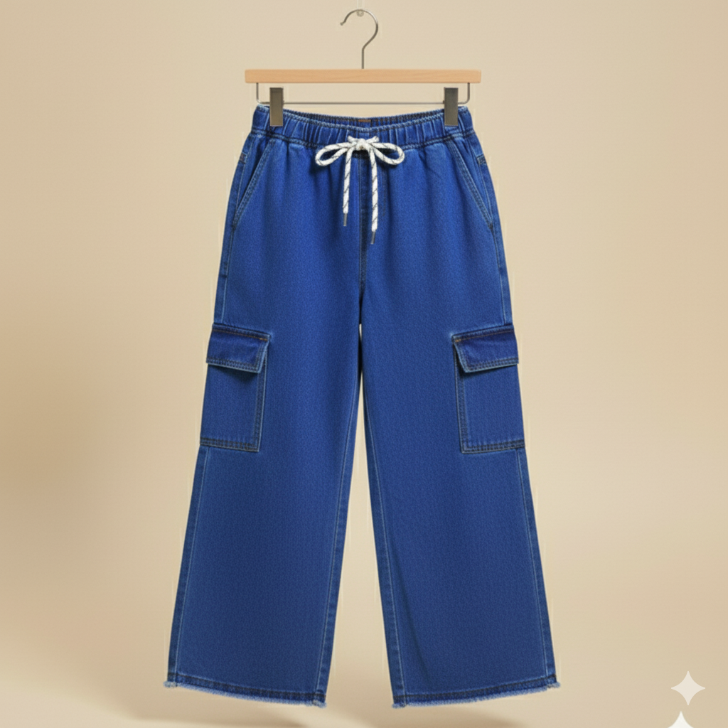 Girl Denim Jean Dark Blue GFJ-T012