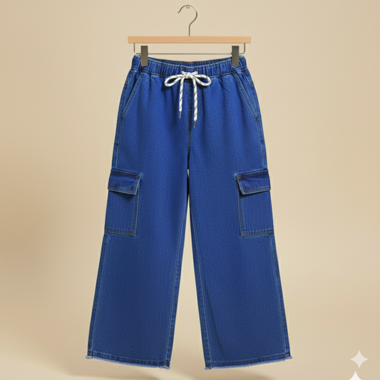 Girl Denim Jean Dark Blue GFJ-T012