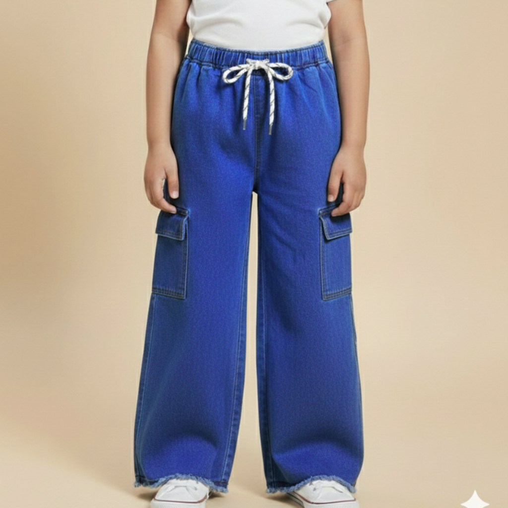 Girl Denim Jean Dark Blue GFJ-T012