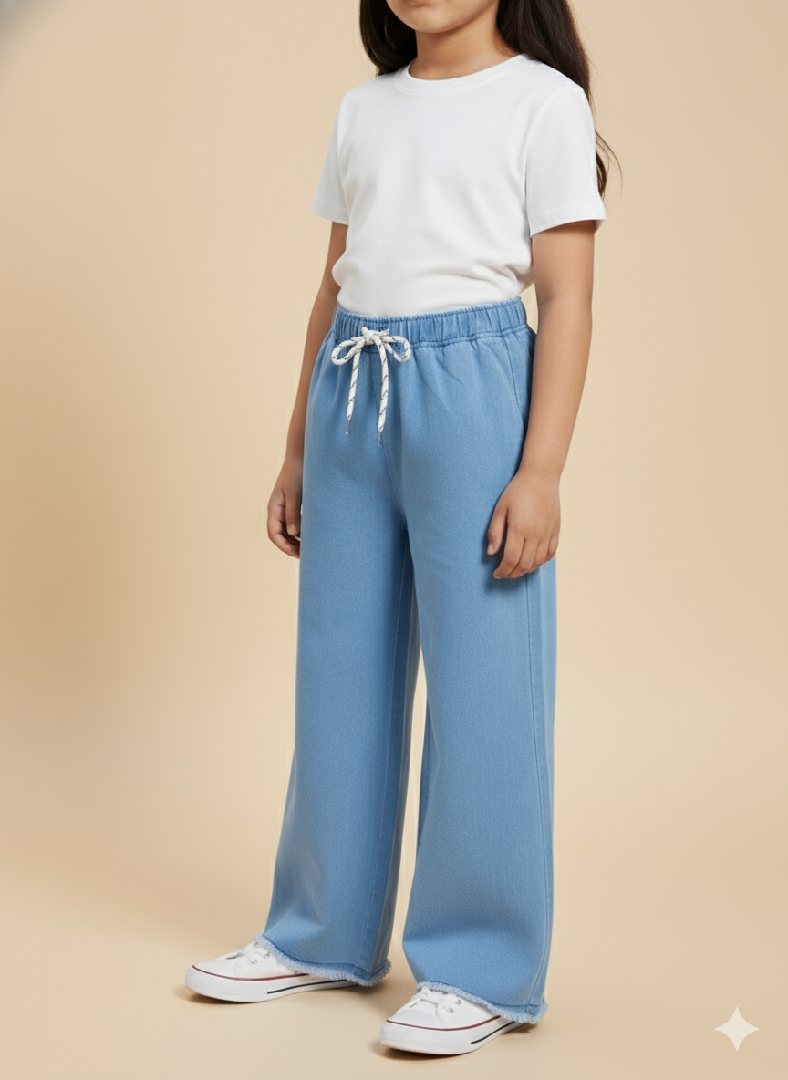 Girl Denim Jean light Blue GFJ-T007